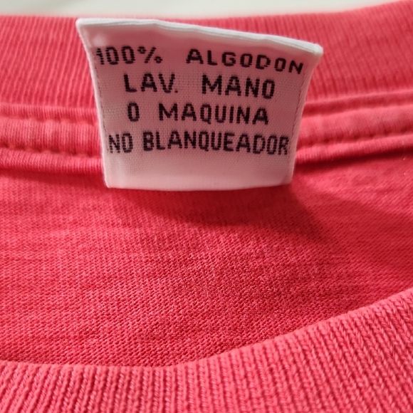 Vintage Luigi Baretta Red Mola Panel T-Shirt - XL - Picture 3 of 10